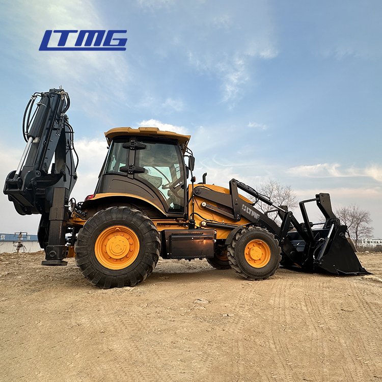 Chinese Factory 4x4 micro backhoe loader excavator mini front end loader with Eight Leg and Hydraulic Pilot