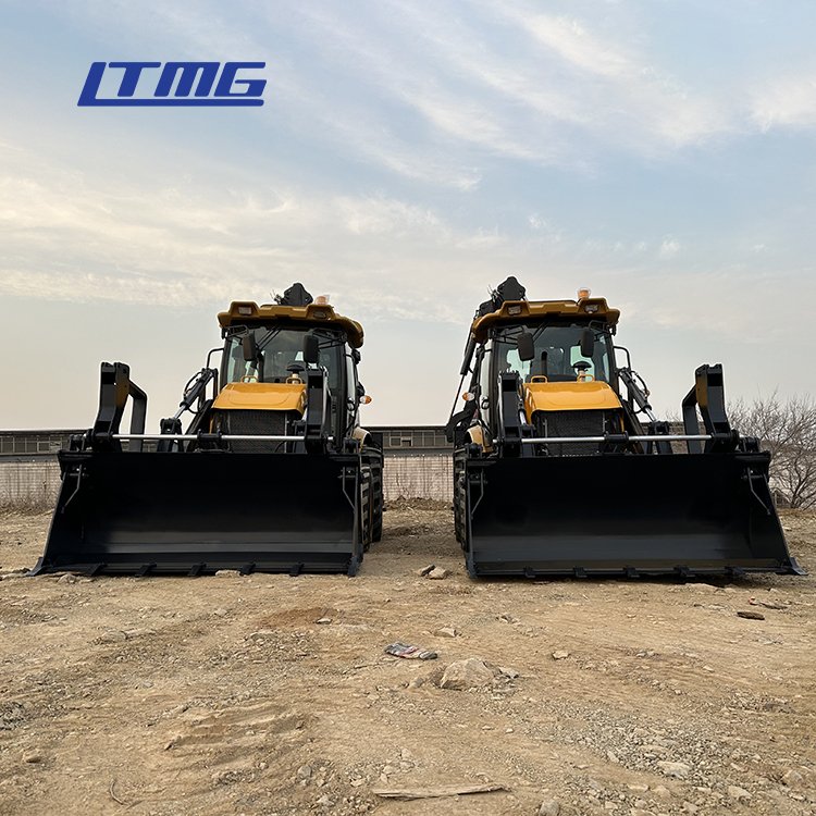 Chinese Factory 4x4 micro backhoe loader excavator mini front end loader with Eight Leg and Hydraulic Pilot