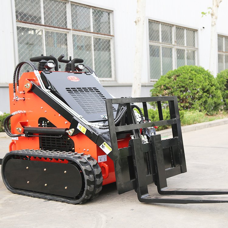 China Factory Sale Front End Loaders Compact Wheel mini small Skid Steer Loader With Diesel Engine CE epa