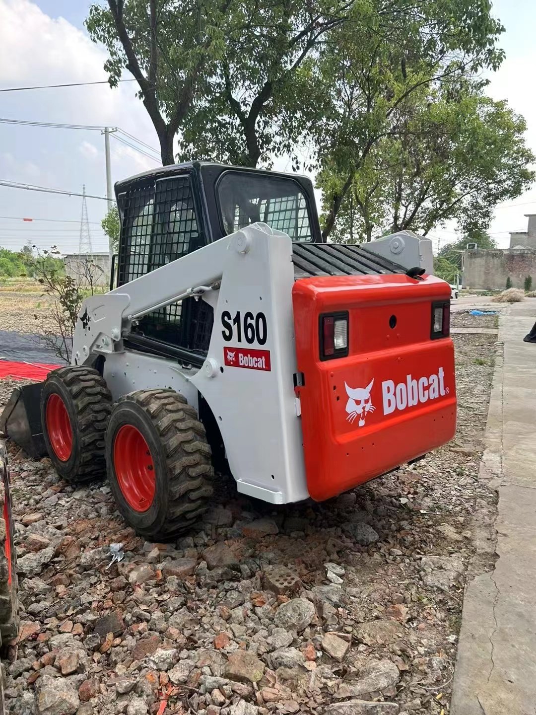 Secondhand Bobcat S160 Skid Steer Mini Loader in Low Working Hours Cheap Price BOBCAT S16 S18 S185 S70 s160 S300 S550 for Sale