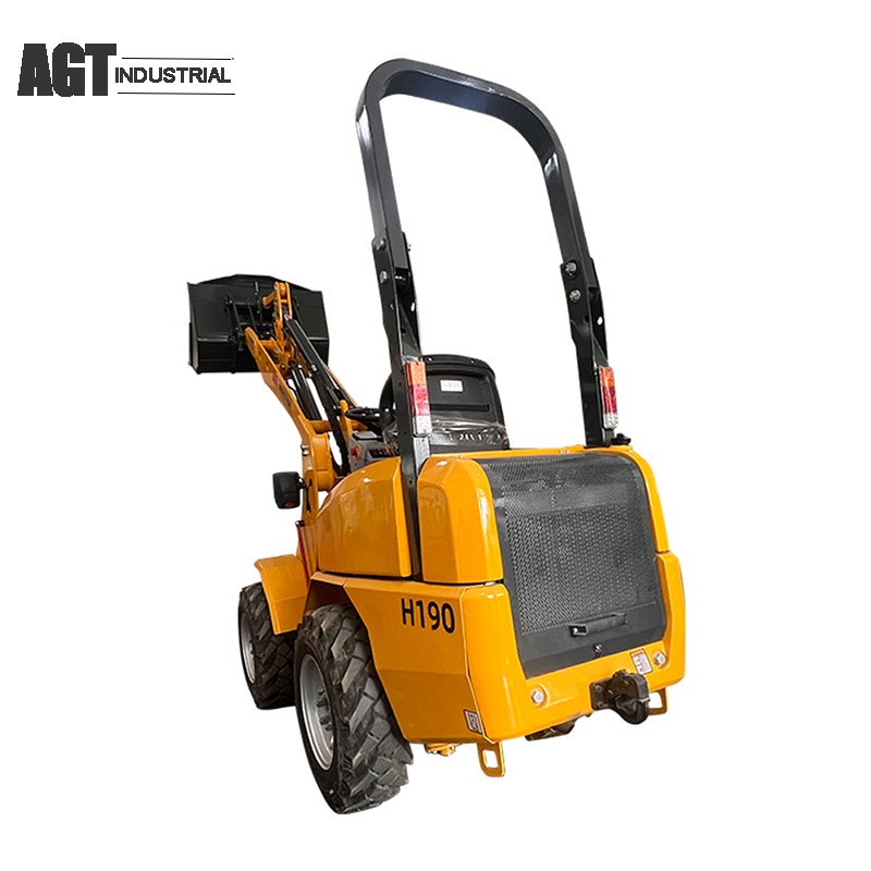 AGT H180 skid steer loader Mini Wheel Loader New Used with kubota engin compacted loader