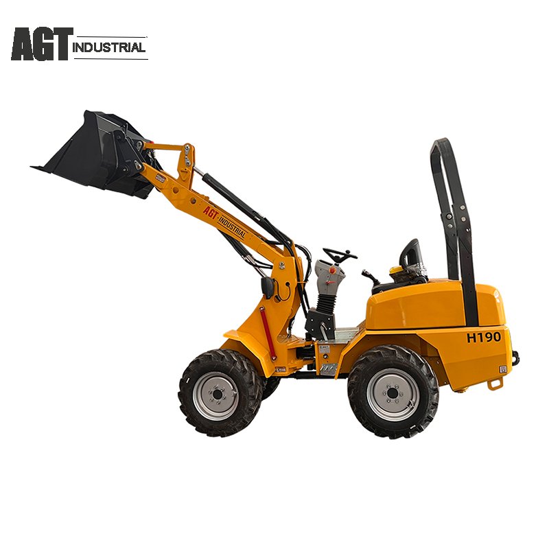 AGT H180 skid steer loader Mini Wheel Loader New Used with kubota engin compacted loader