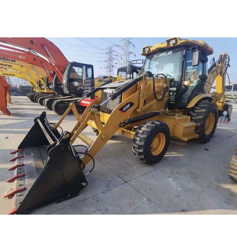 used caterpillar 420f retroexcavator USA used machinery CAT Backhoe loader 420F used backhoe loader cat 420f2