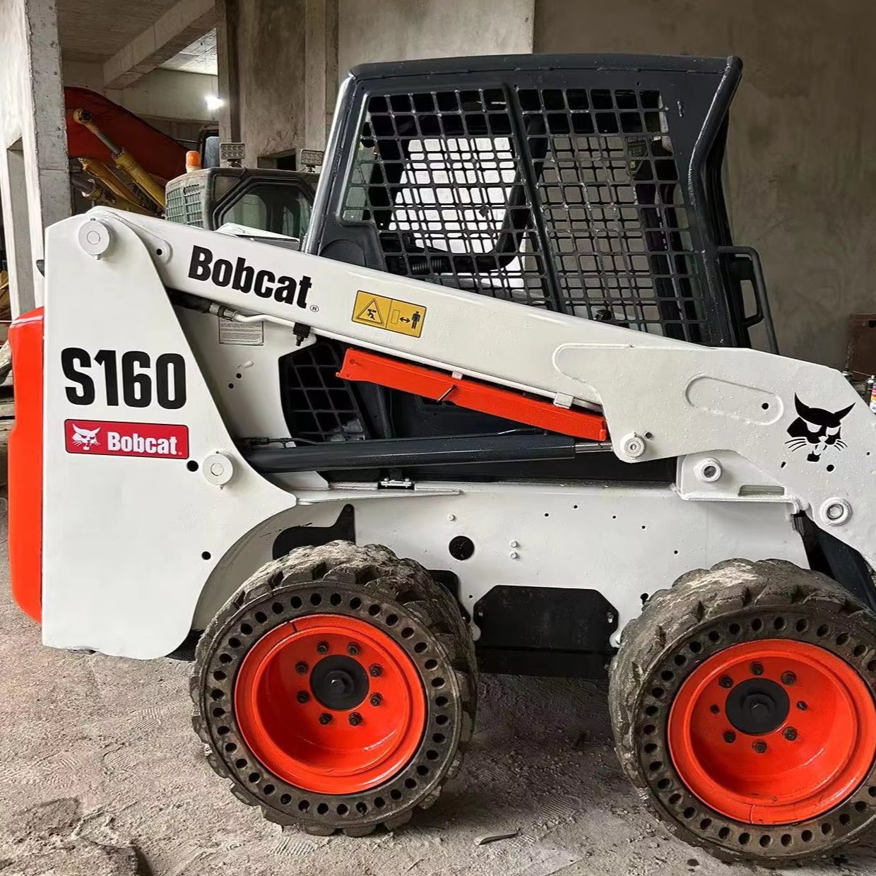 Good condition bobcat s70 skid steer loader Mini bobcat s160 s450 used skid steer