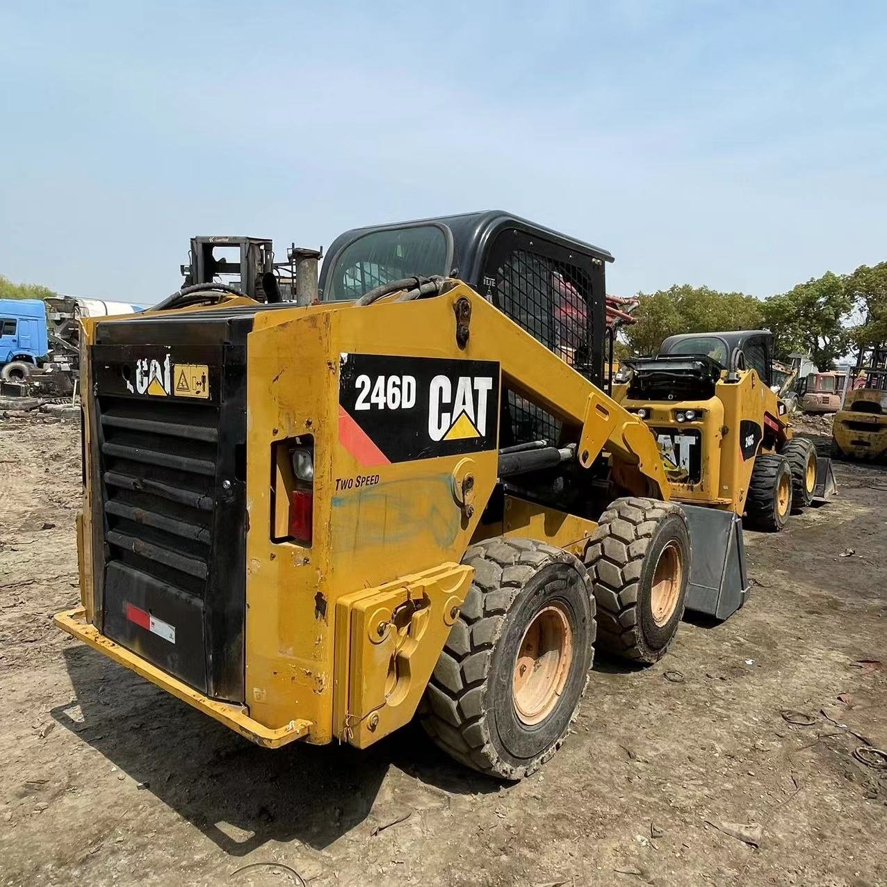 top brand used mini skid steer cat 246c 246b 246D mini loader in hot sale