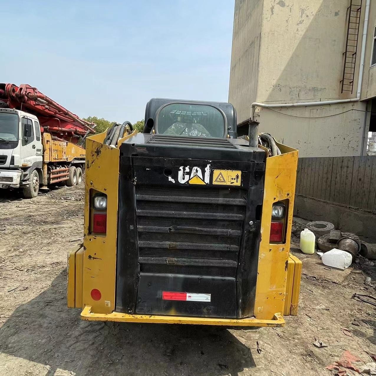 top brand used mini skid steer cat 246c 246b 246D mini loader in hot sale