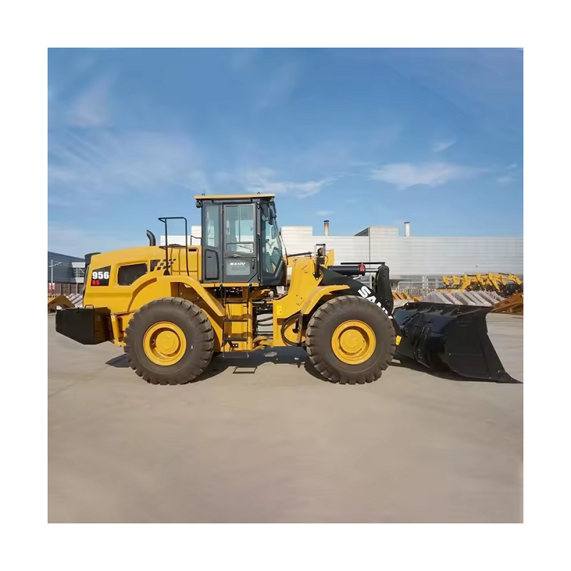 Cheap spot sale of Chinese brand original USED hydraulic wheel loader Sany SY 956H