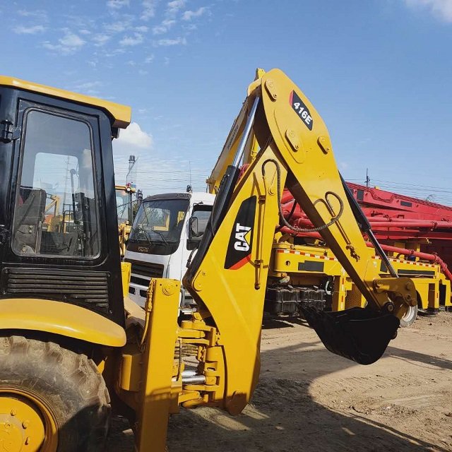 Second hand Cat Loader Backhoe 416e Used Backhoe Loader CAT 416E/Backhoe Loader CAT For Sale at best price