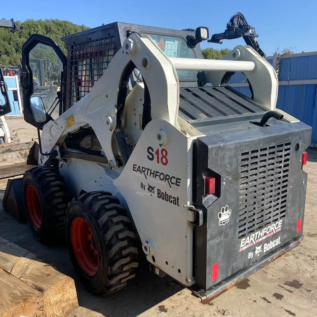2022 mini bob cat S18 model compact skid steer loader 1T 3 ton used loader s130 s185 s300 s580