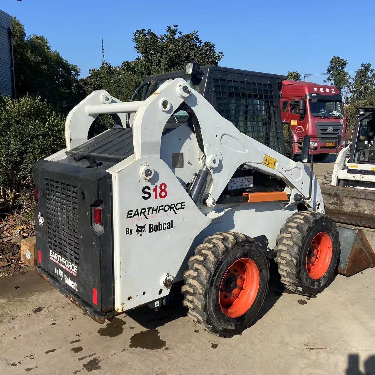 2022 mini bob cat S18 model compact skid steer loader 1T 3 ton used loader s130 s185 s300 s580