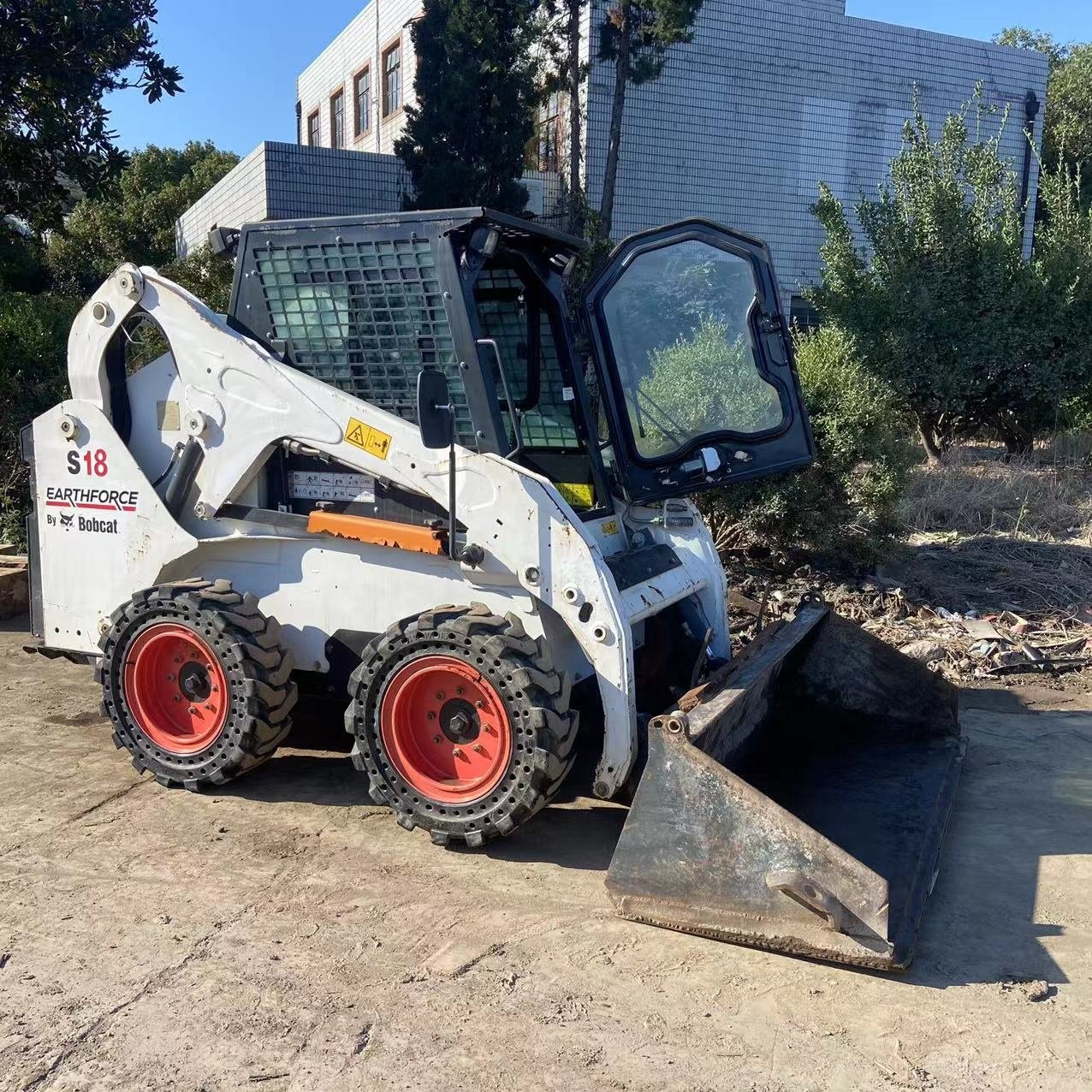 2022 mini bob cat S18 model compact skid steer loader 1T 3 ton used loader s130 s185 s300 s580