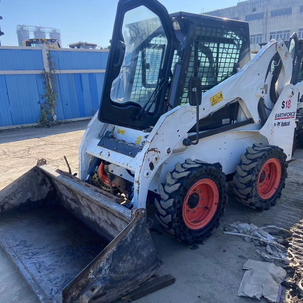 2022 mini bob cat S18 model compact skid steer loader 1T 3 ton used loader s130 s185 s300 s580