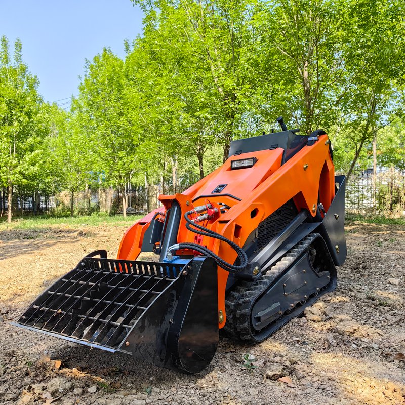 Hot sale new mini skid steer loader track crawler 1 ton skid steer loaders used skid steer loader