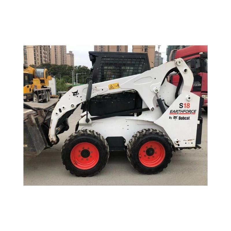 The original Bobcat S18 wheeled slip loader in the United States sells 3 tons mini loader cheaply