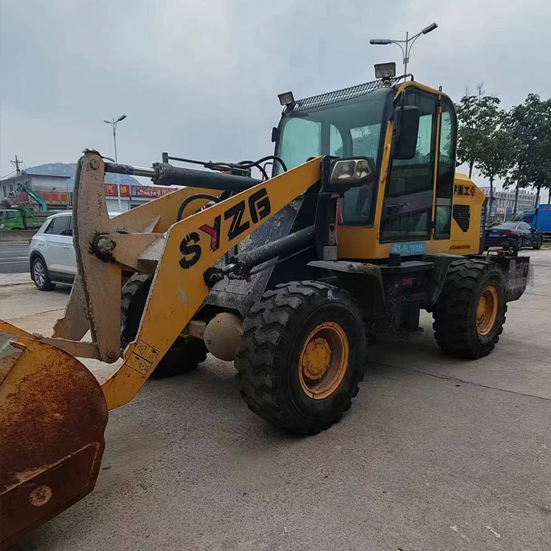 Wholesale of second-hand loaders from Chinese factories low-priced front wheel unloading used loaders