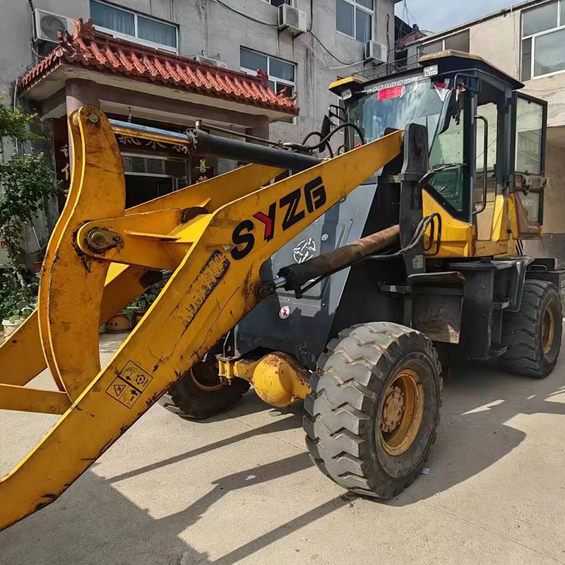 Wholesale of second-hand loaders from Chinese factories low-priced front wheel unloading used loaders