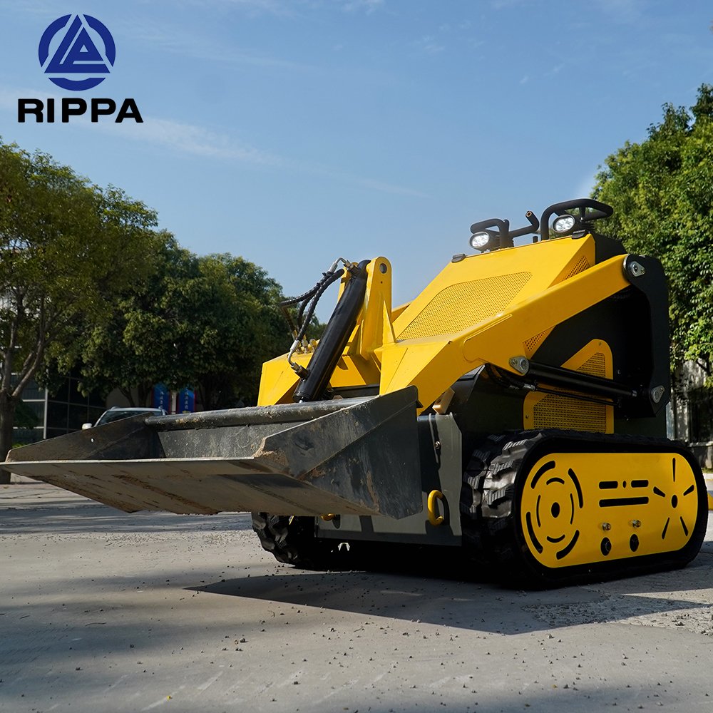 Factory Small Construction Machine Mini Skid Steer Loader Ce/Epa Tractor Loader With Multi-Fit Attachments Loader