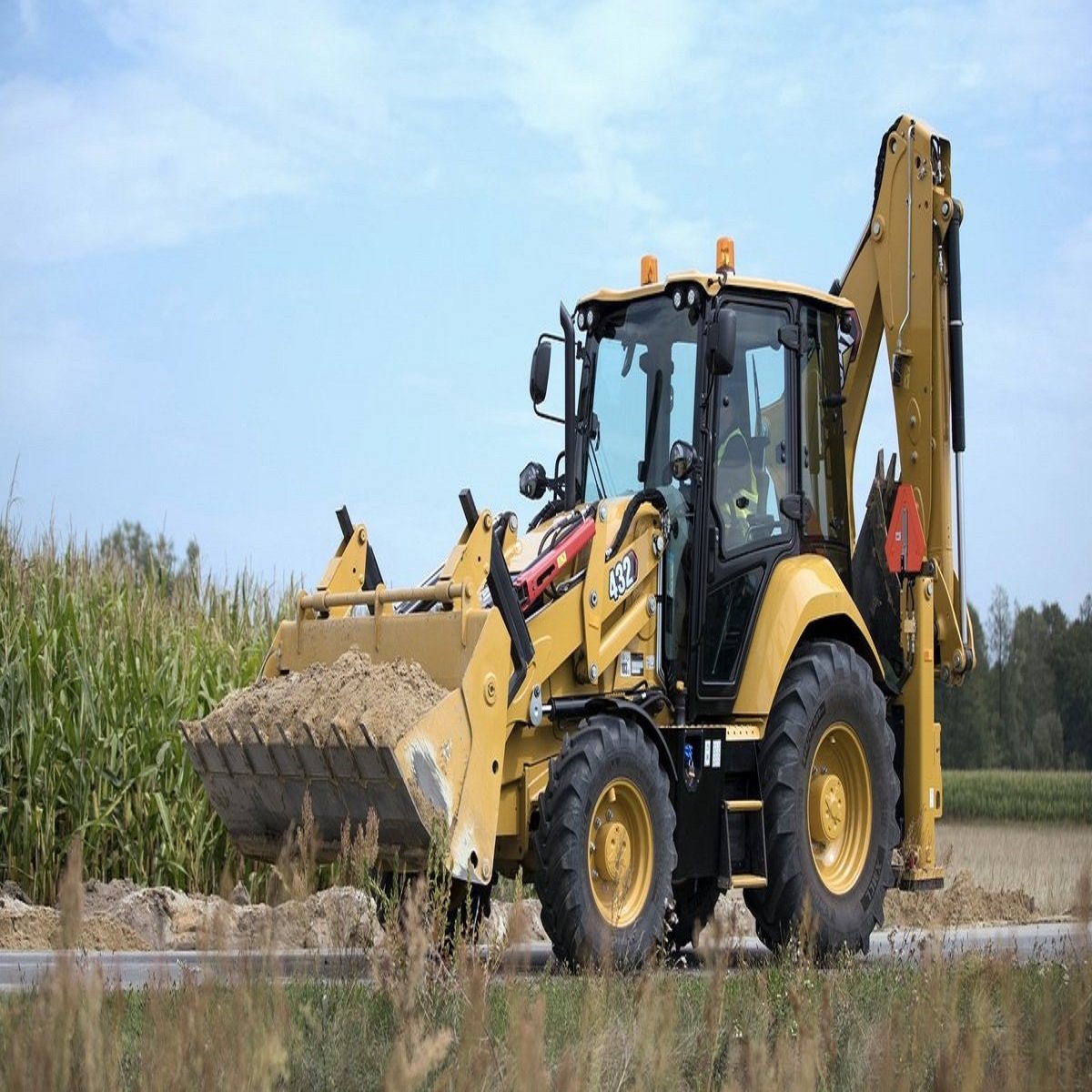 2024  0.8ton 2ton 3ton 5ton 6ton Mini Tractor Backhoe Loader Small Backhoe 4x4 with Attachment Back Hoe for Sale