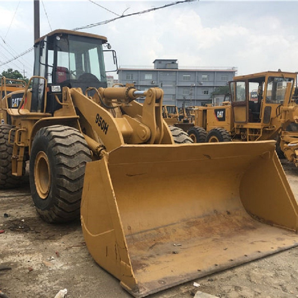 Chinese 4x4 Wheel Front End Tractor Caterpillar Used CAT 950 956 966 Loader Price