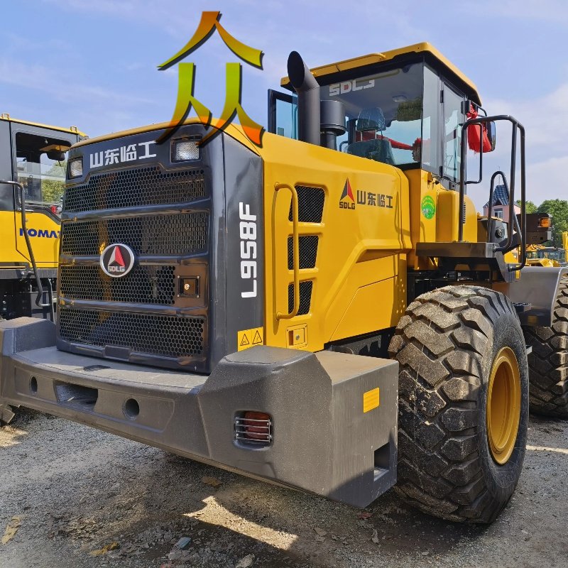 Made In China Lingong 958 Used Forklift Sdlg L958f On Sale