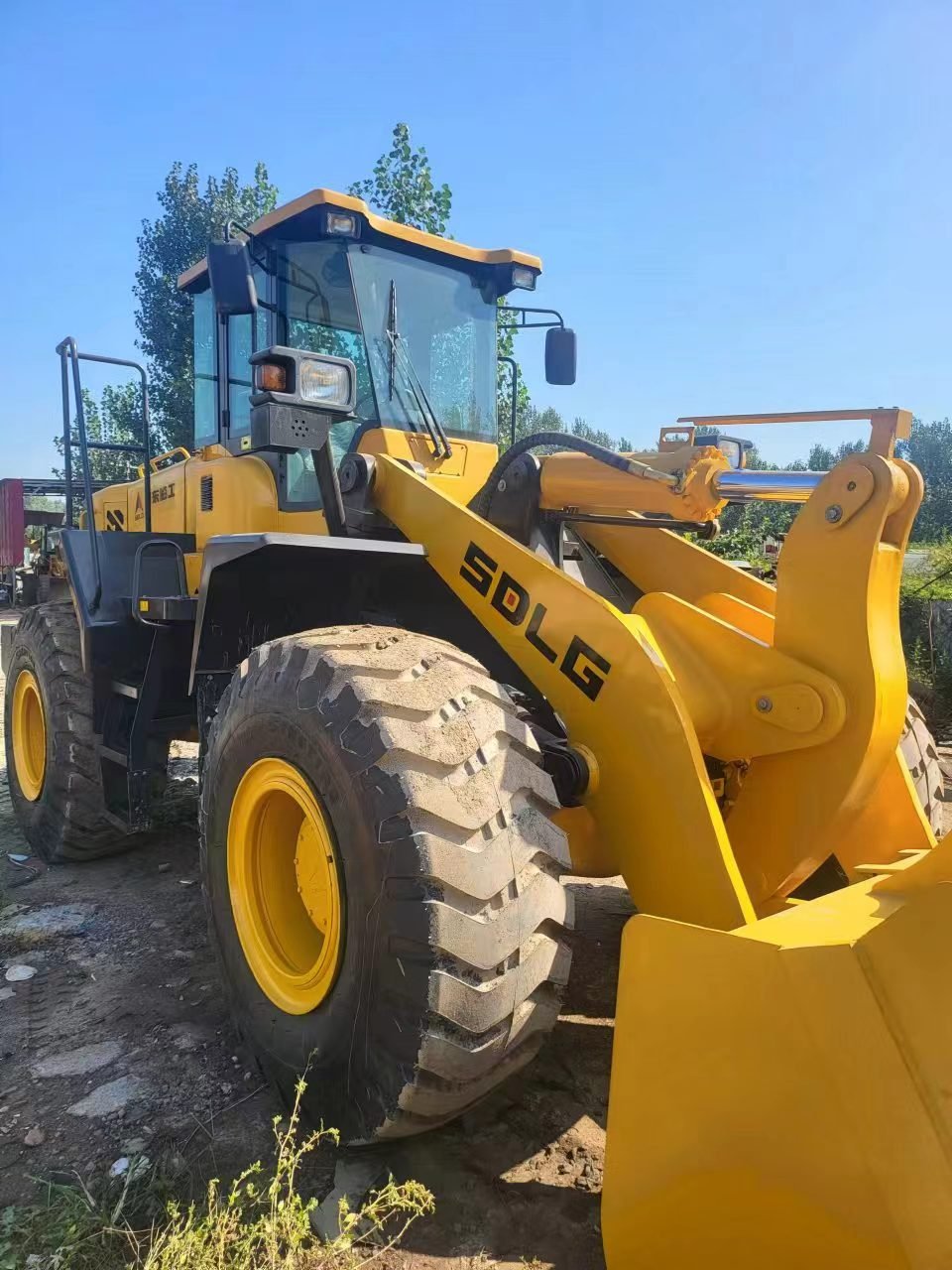 Original China Shandong Lingong 956L loader for sale,sdlg used loader lg956f