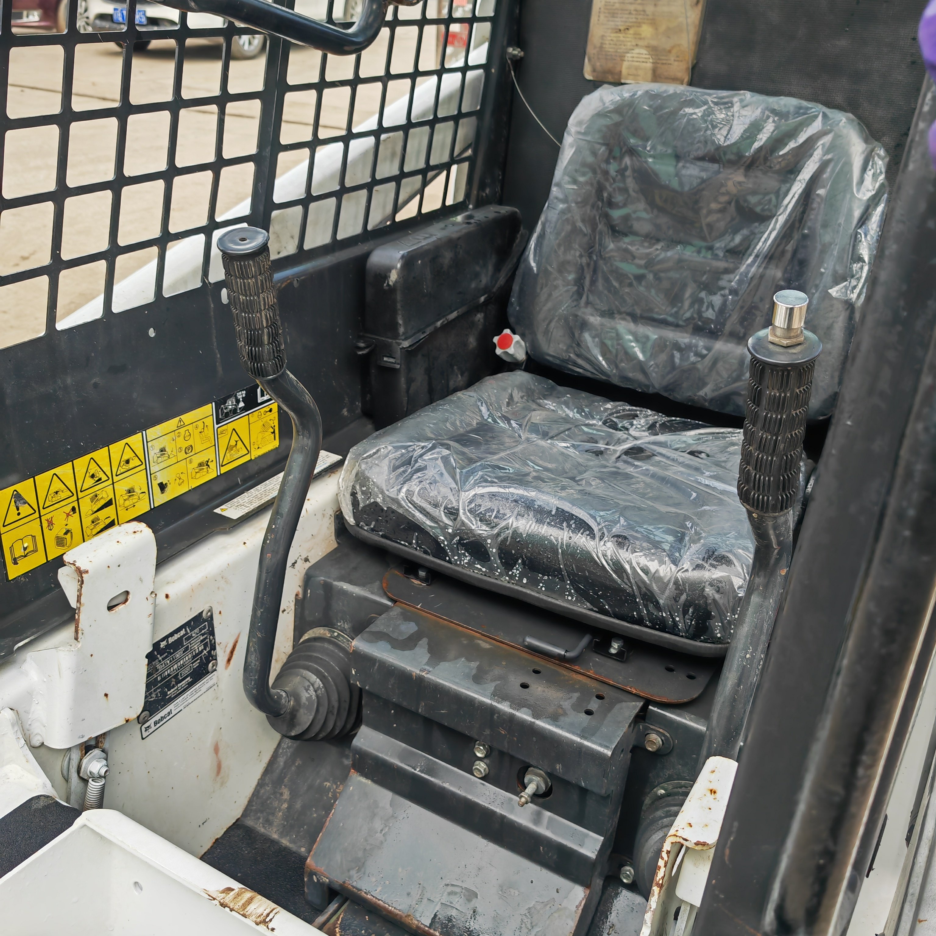 used/second hand Construction machine Bobcat loader S70/S185/S300 Used Bobcat loader skid steer loader good quality