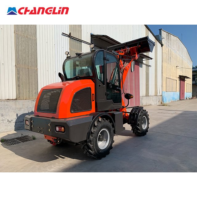 Changlin CE OEM Rated Load 1200kg Small Loaders China Micro Tractor Mini Wheel Loader