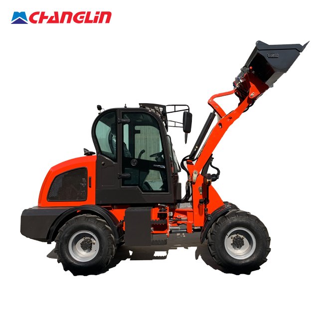 Changlin CE OEM Rated Load 1200kg Small Loaders China Micro Tractor Mini Wheel Loader