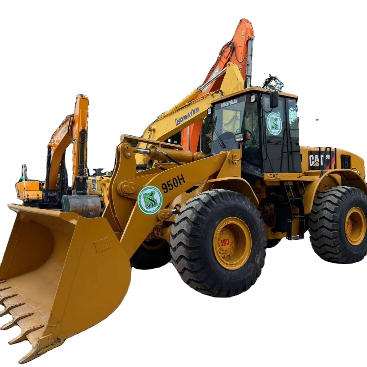 Original imported America brand used loader caterpillar cat 950h wheel loader 18ton cat950 950e bucket loaders on cheaper sale