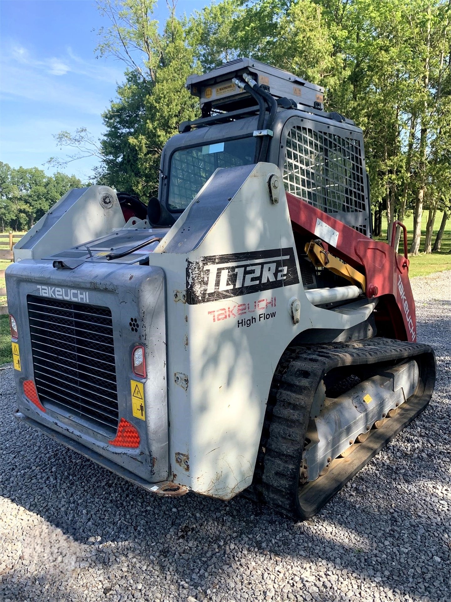 Cheapest Track Loader Used 2018 TAKEUCHI TL12R2 Compact Track Loader in Good Condition Ready to Ship Worldwide