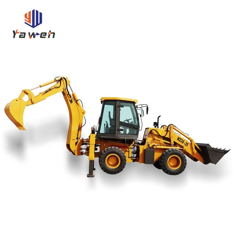 WZ30-25 Excavator Small Arm with Telescopic Function 4WD Shovel Towable Backhoe Loader Lonking Wheel Loader YUDONG Engine 26km/h