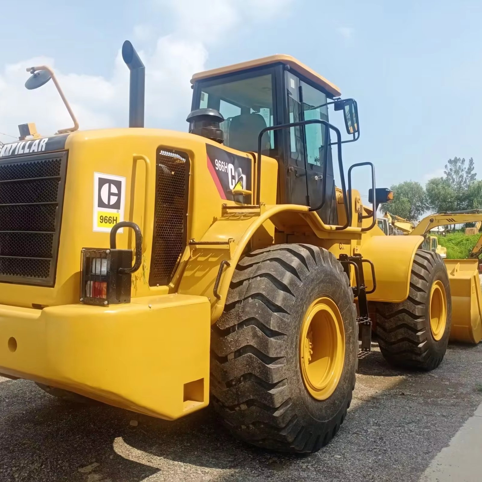 good condition used skid steer loader 23.7 ton Caterpillar 966H used loader for sale