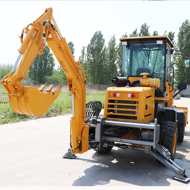 Earth Moving Machinery compact backhoe loader wheel excavator loader chinese backhoe loaders