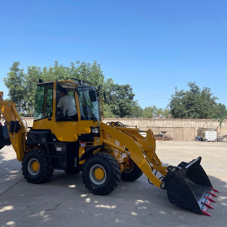 Earth Moving Machinery compact backhoe loader wheel excavator loader chinese backhoe loaders