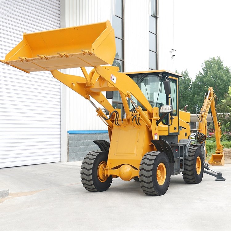 Earth Moving Machinery compact backhoe loader wheel excavator loader chinese backhoe loaders