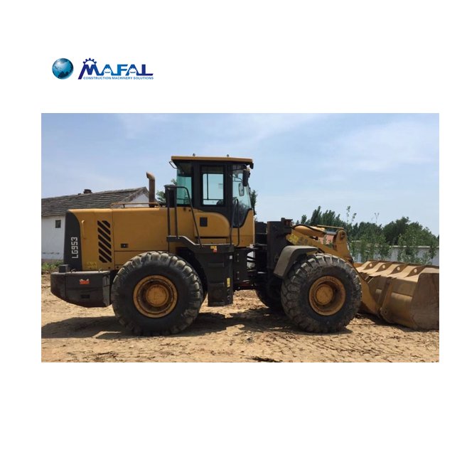 Used high quality 16ton lonking lg953 large loaders on sale