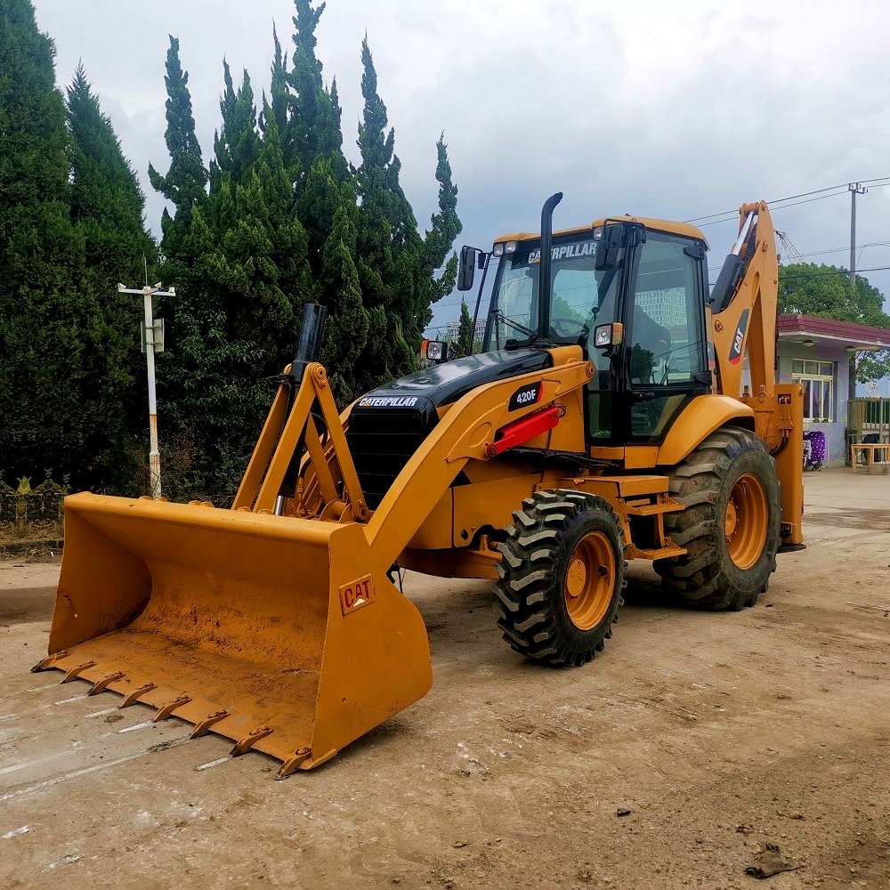 Hot Sale Cheap Original CAT 420F Used Backhoe Loader