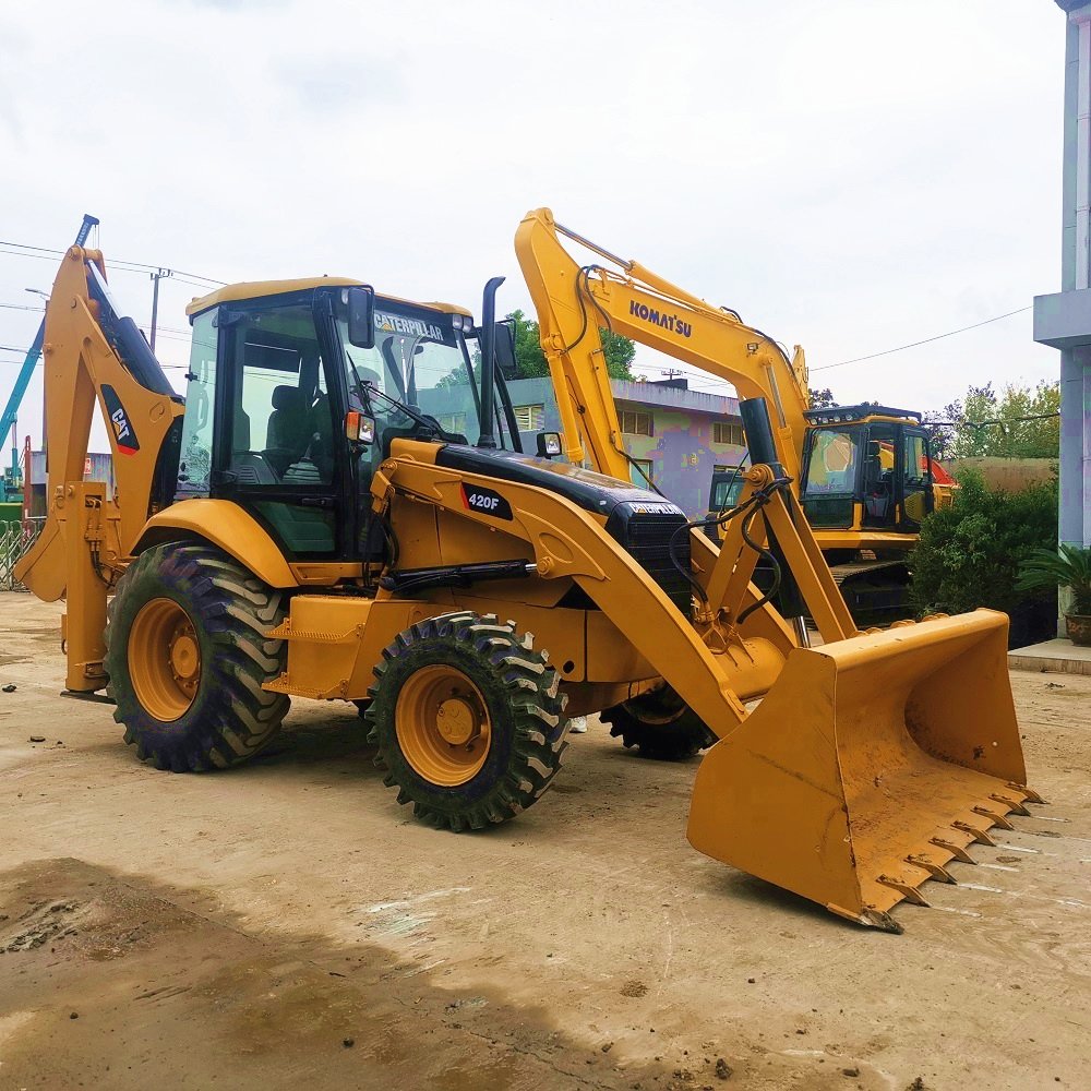 Hot Sale Cheap Original CAT 420F Used Backhoe Loader