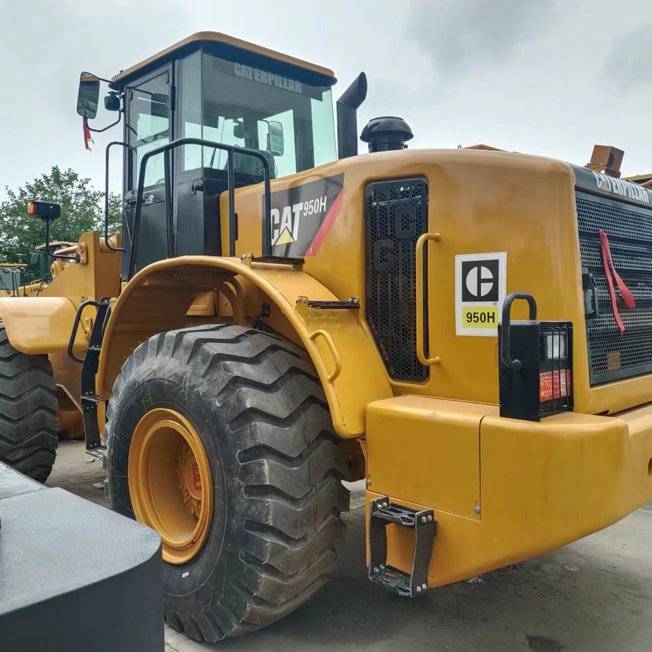Low price hot sale in used loader Caterpillar 966H 950H 936H CAT medium and large loader 980C tire loader