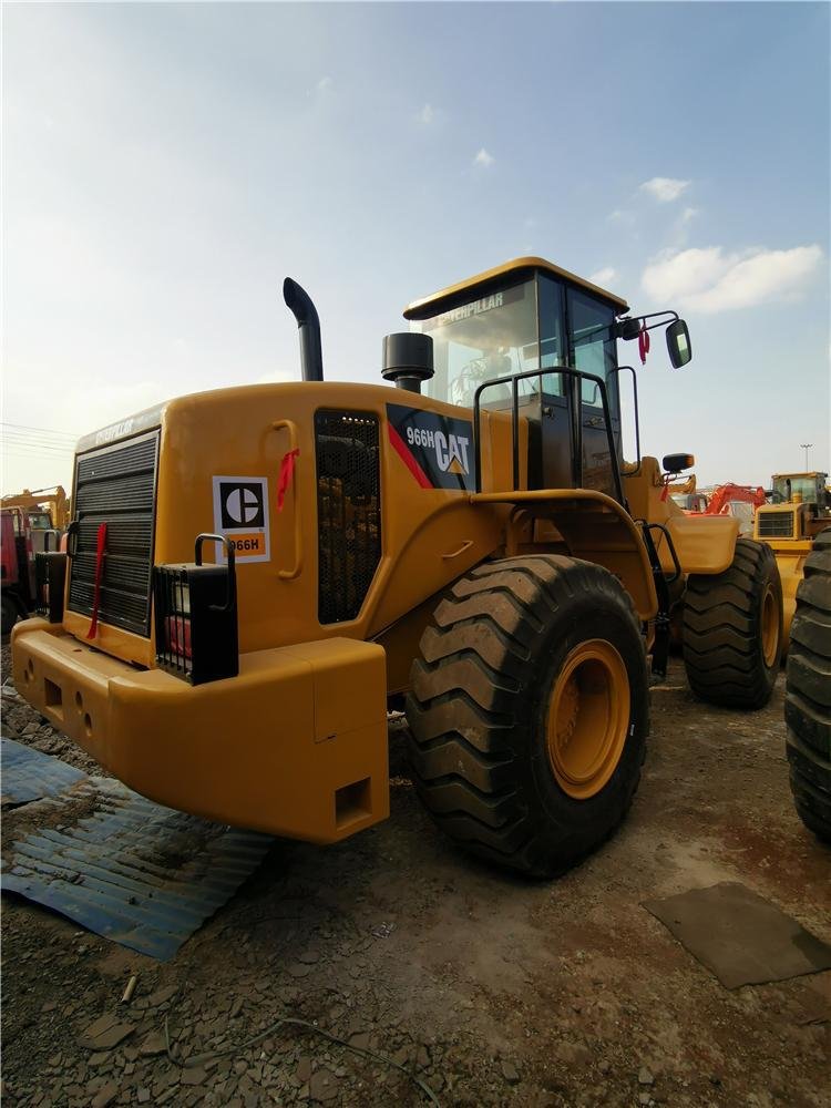 Caterpillar USA made original CAT 966H heavy wheel loader cheap price Caterpillar 6ton front end loader