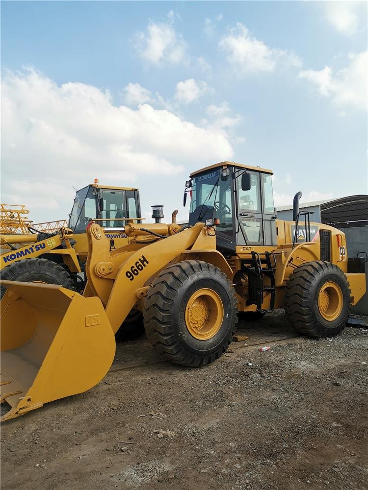 Caterpillar USA made original CAT 966H heavy wheel loader cheap price Caterpillar 6ton front end loader