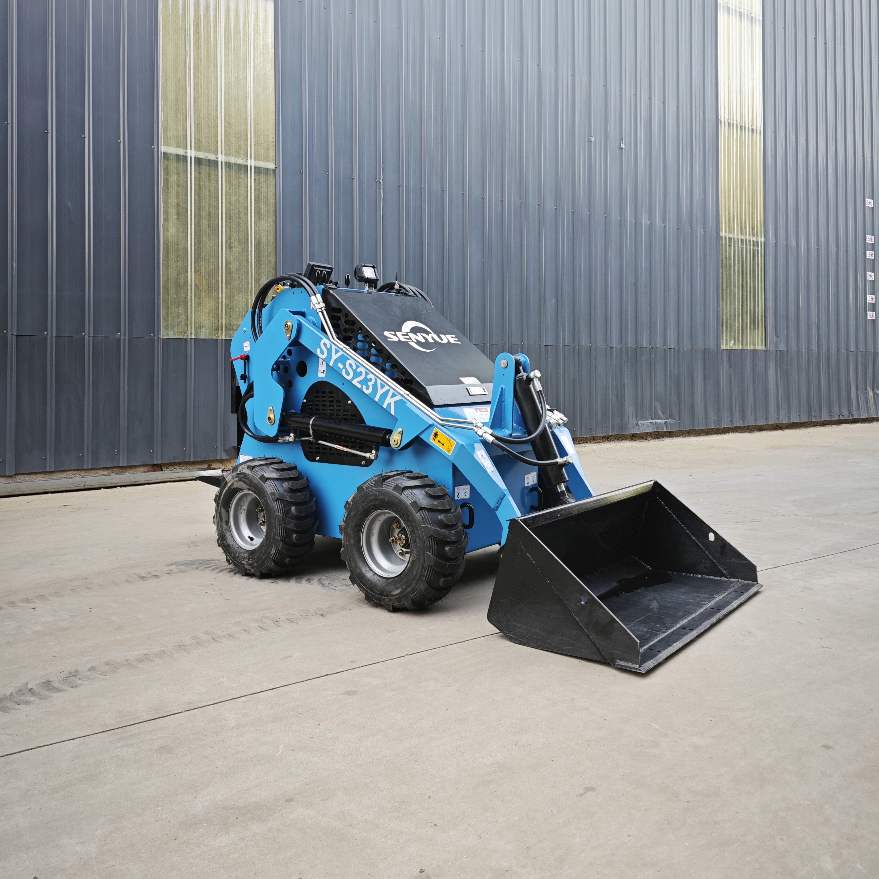 Hot Sale Used Mini Skid Steer Loader with Hydraulic Engine Earth-Moving Machinery for Loaders