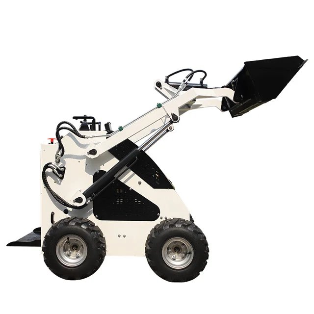 Used New Wheel Mini Skid Steer Loader EPA Euro5 Cheap 380KG mini loader for sale