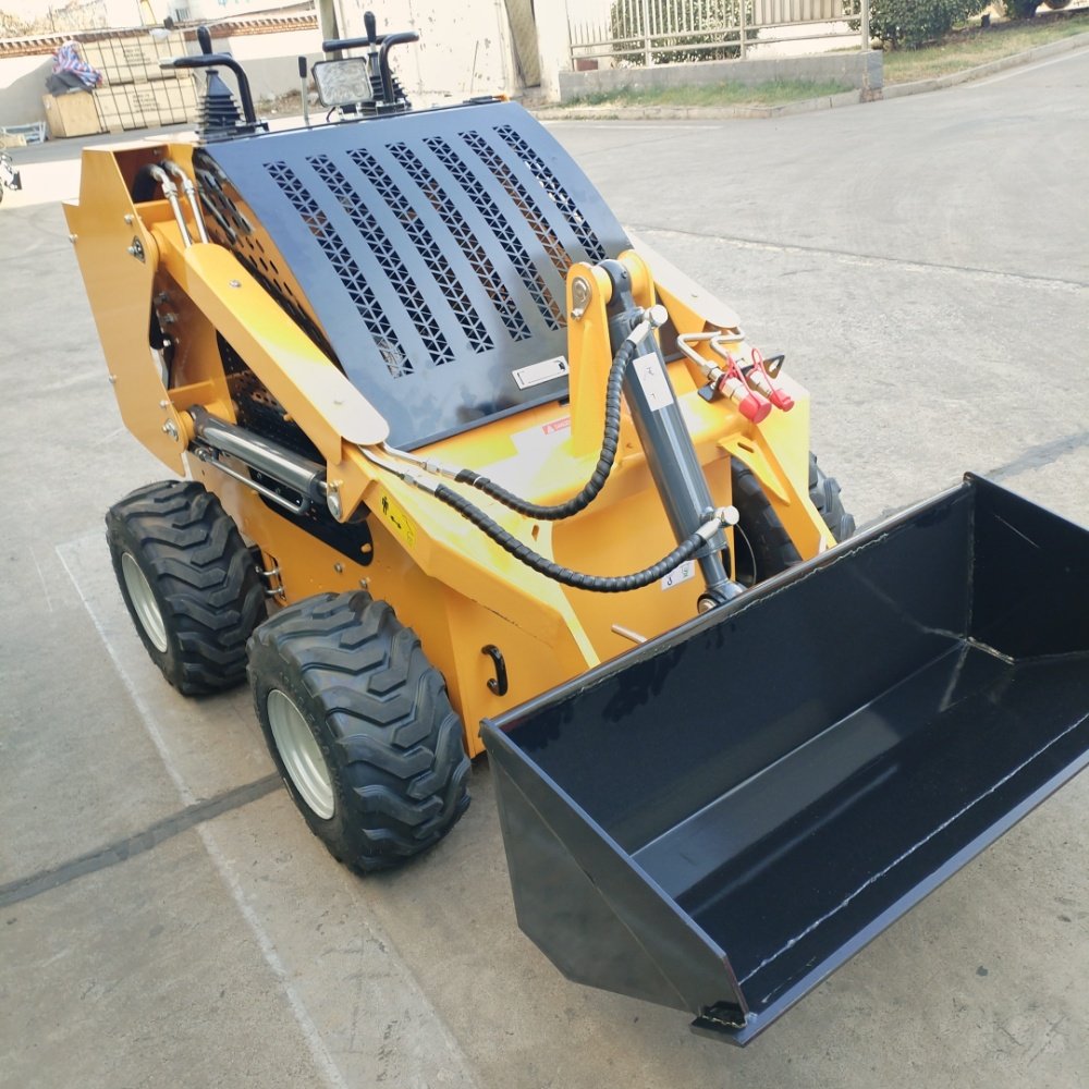 Euro 5 CE EPA China Manufacturer Small mini Skid steer loader 500KG 1 ton Mini Wheel Loader skid used loaders Fast delivery