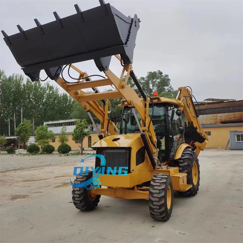 Diying Simple maintenance Caterpillar CAT 420F Used Backhoe Loader for Municipal Engineering