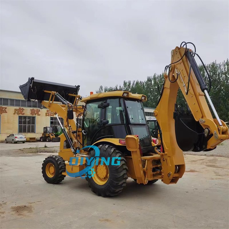 Diying Simple maintenance Caterpillar CAT 420F Used Backhoe Loader for Municipal Engineering