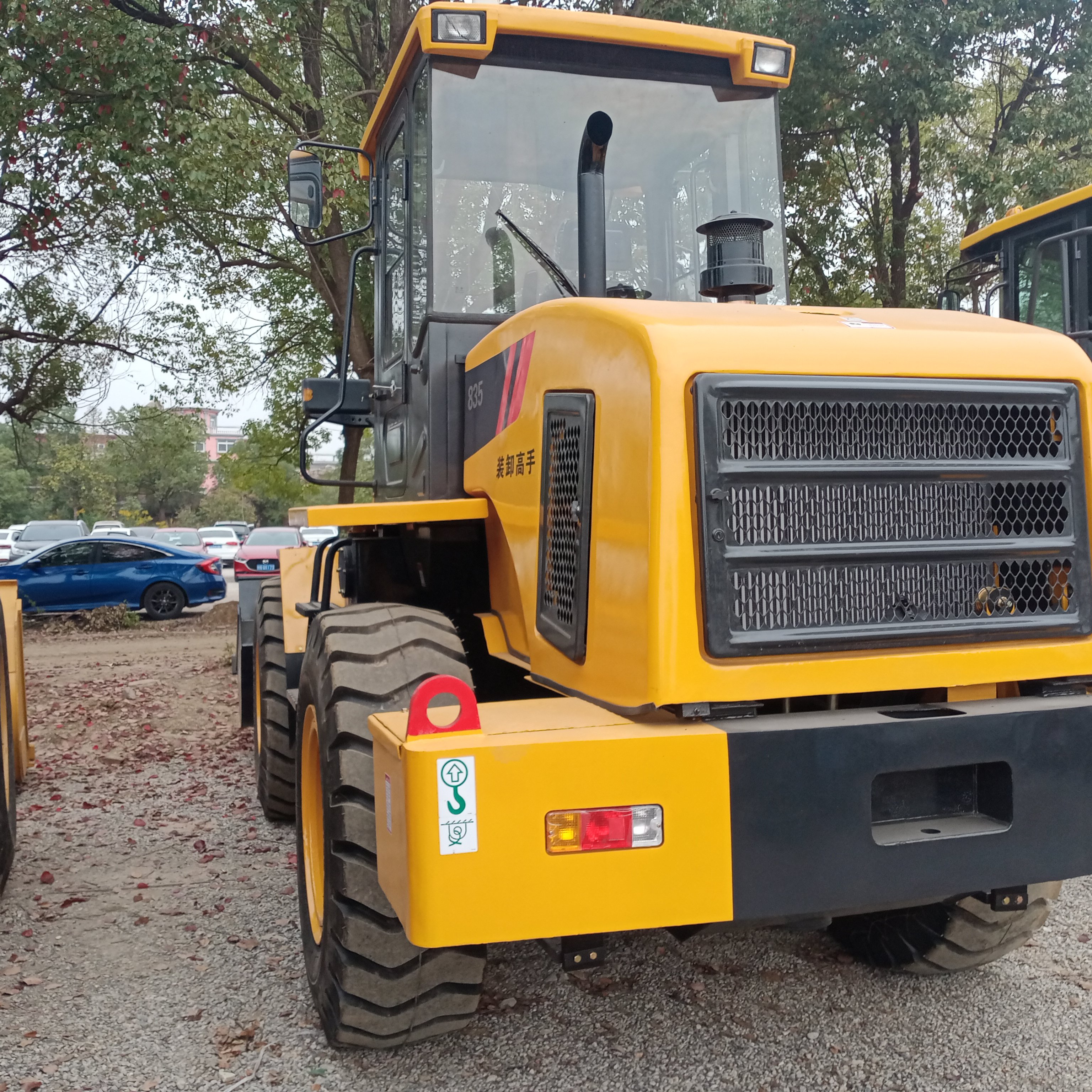 Liugong 3Ton Mini Skid Steer Loader CLG835H Used Front Loader with Yuchai Engine Core Pump Components for Backhoe Work