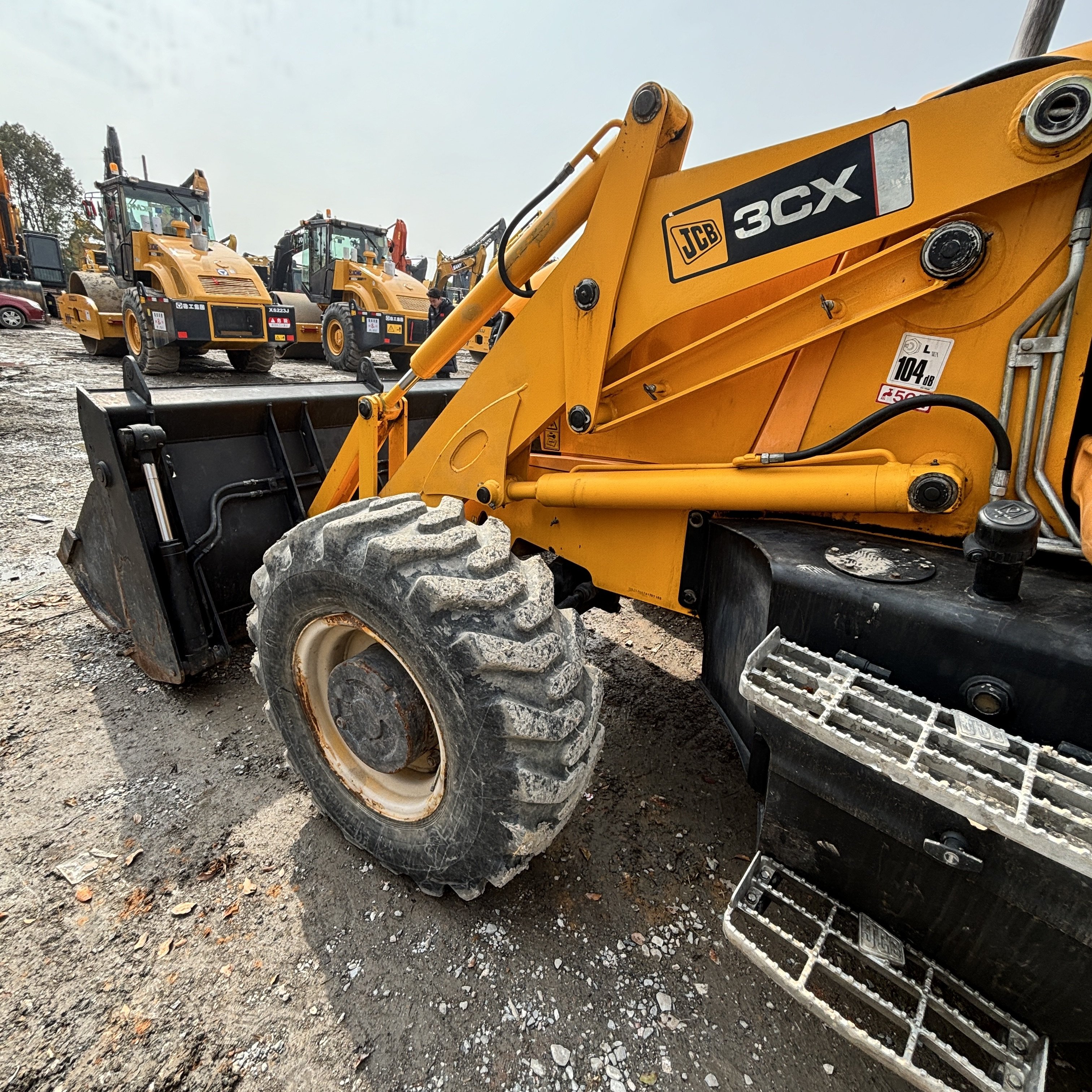 Original Used Jcb 3cx 4cx Backhoe Loader 4 Wheels 7 Tons Used Excavating Loader Secondhand Machine Jcb 3cx 4cx For Sale