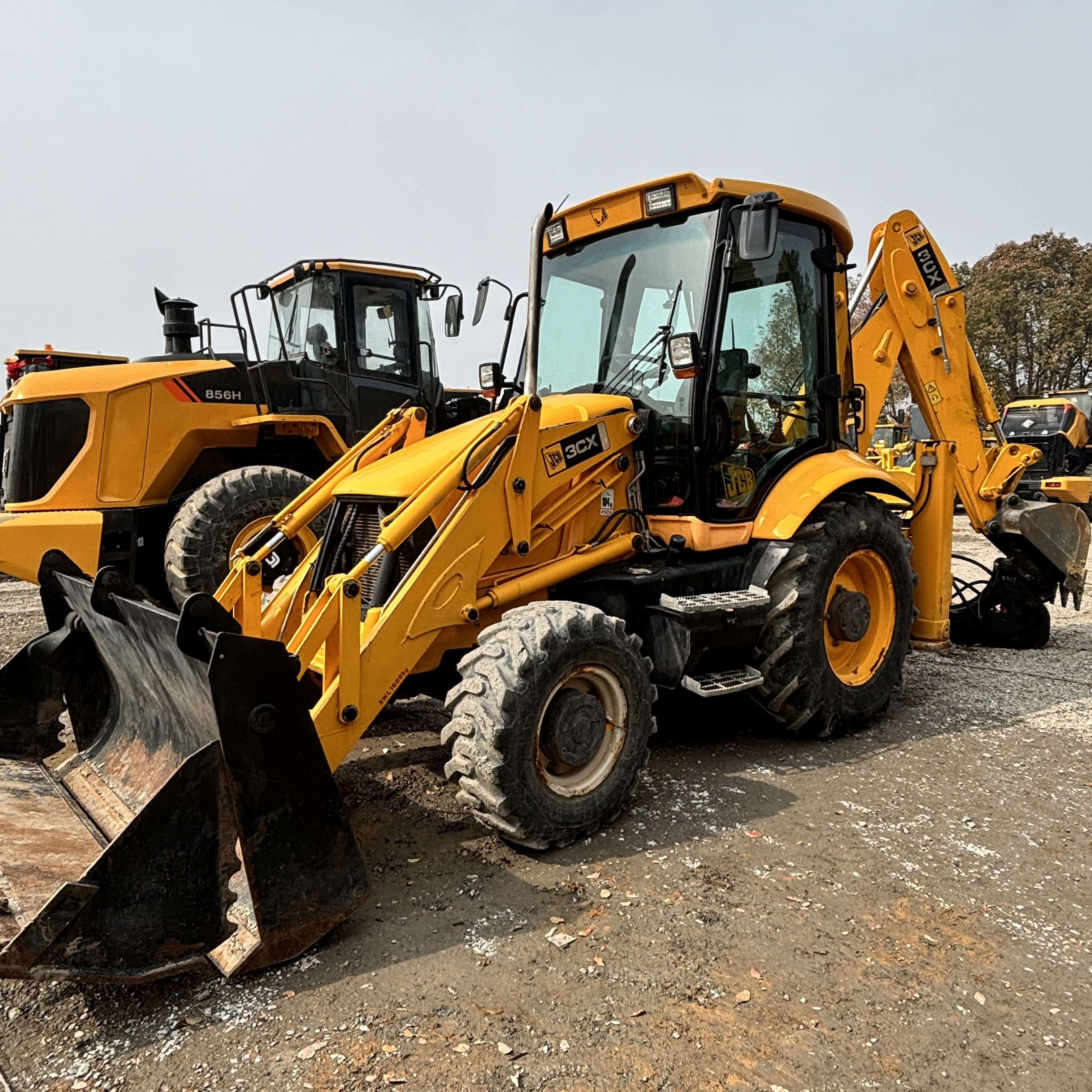 Original Used Jcb 3cx 4cx Backhoe Loader 4 Wheels 7 Tons Used Excavating Loader Secondhand Machine Jcb 3cx 4cx For Sale