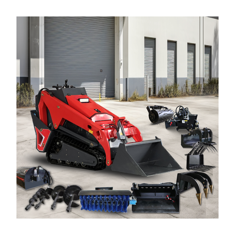 Tracked skid steer loader with track mini skid steer loader diesel used skid steer loader